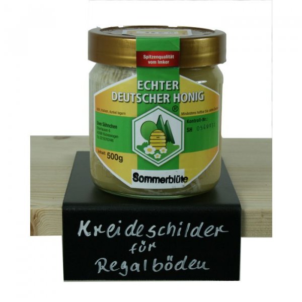 Regalschild 45 x 105 mm
